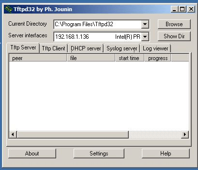 DWS 3160 Upgrade a Managed Access Point via tftp and SSH