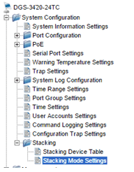 DGS-3420 Series How to Configure Stacking