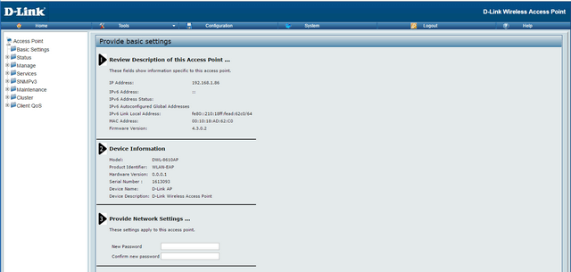 DWC DWS How to Access Web-UI when Managed Mode