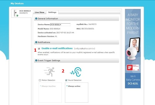 DLink DCS 8000LH FAQ Eng