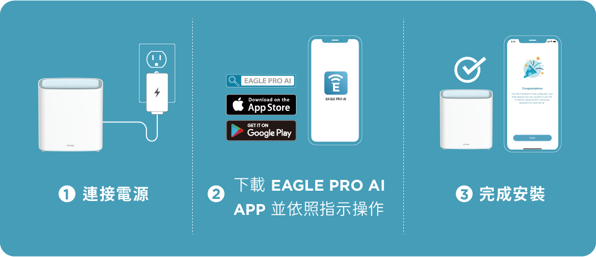 三步驟輕鬆安裝